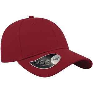 Atlantis Unisex Adult Baseball Cap / Burgundy
